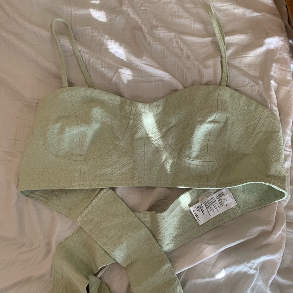 UO Green Crop top